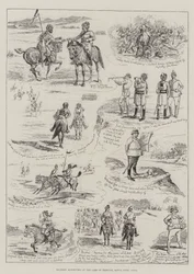 Manœuvres militaires au camp d